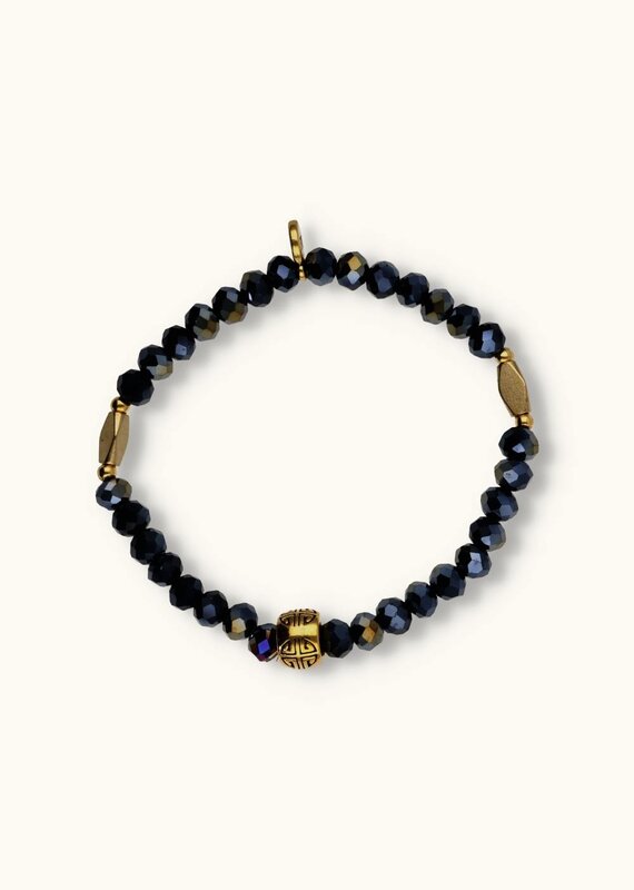 J&J Crystal armband wybert blue