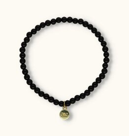 J&J Parel armband glossy black