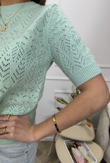 Nela top groen
