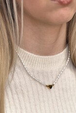 J&J Parelketting met hartje