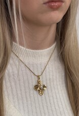 J&J Ketting met statement parelbloem