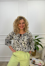 Sapna tassel top sandshell