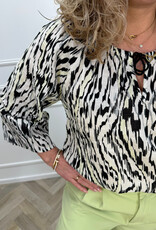Sapna tassel top sandshell