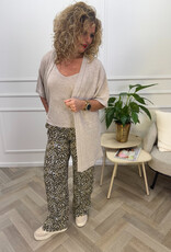 shine life s/l top knt tapioca