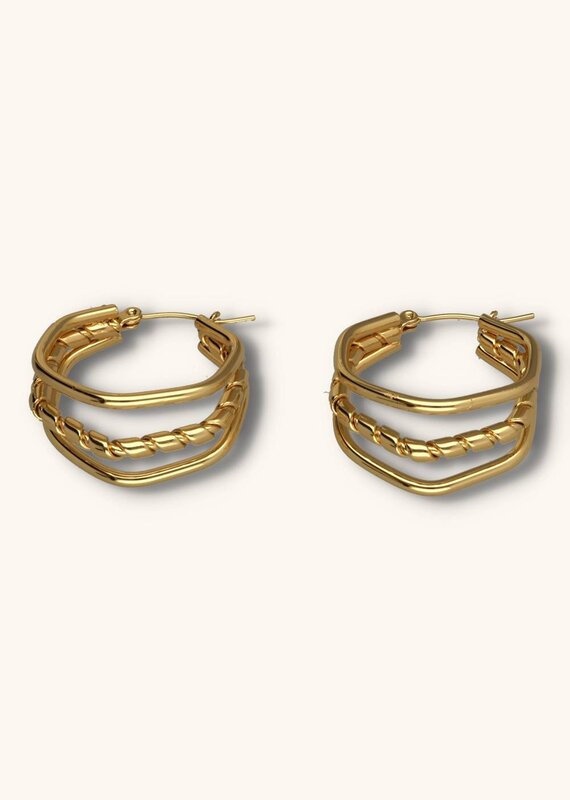 J&J Oorbel statement triple