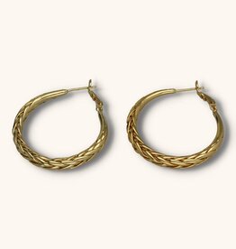 J&J Oorbel statement woven
