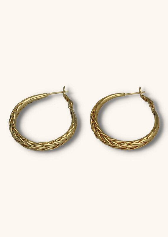 J&J Oorbel statement woven