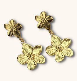 J&J Oorbel statement flowers