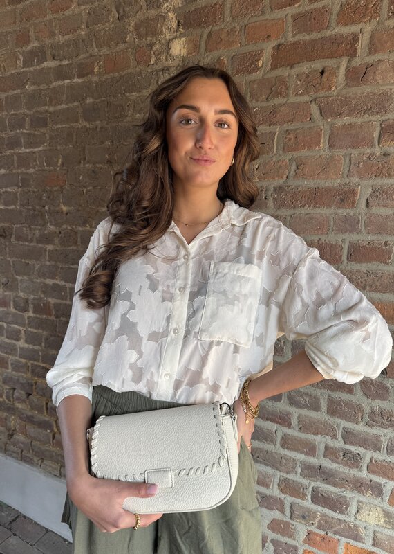 pieces Timma shirt beige