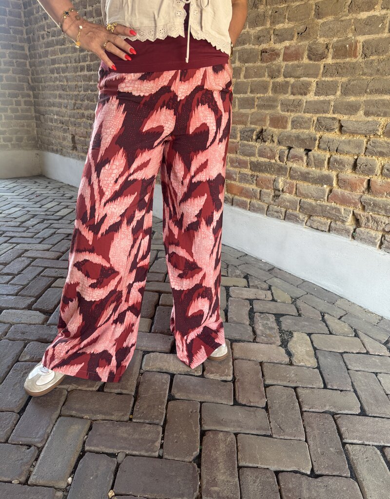 Miles hw palazzo  pant dusty rose