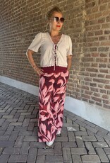 Miles hw palazzo  pant dusty rose