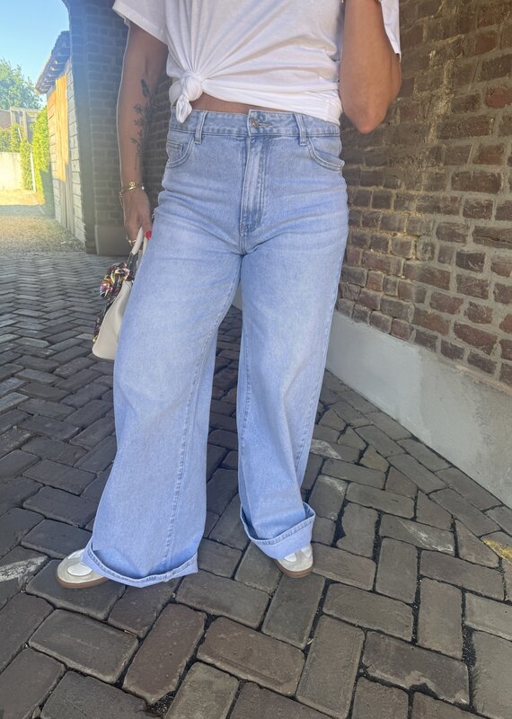 Redial Lenny  Baggy wide leg blue