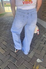 Redial Lenny  Baggy wide leg blue