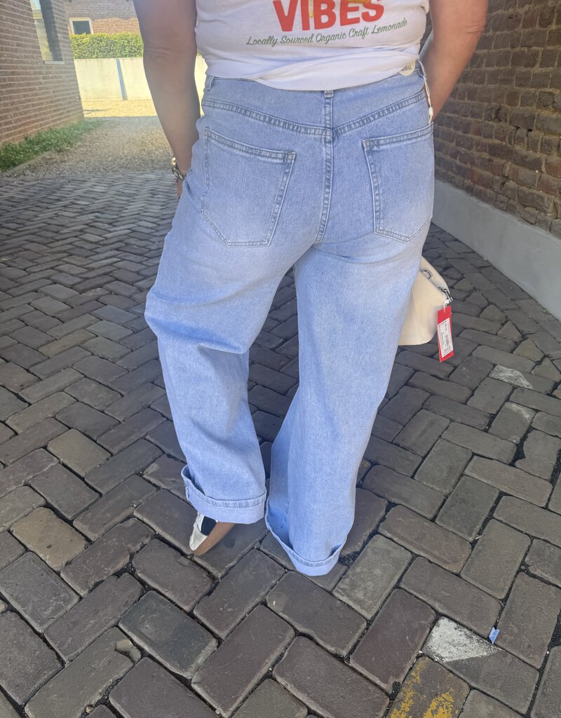 Redial Lenny  Baggy wide leg blue