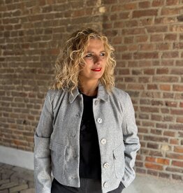 Callie life short jacket grey