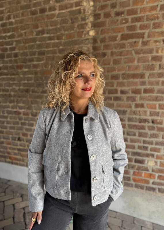 Callie life short jacket grey