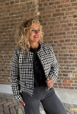 Gabrielle l/s boucle blazer black