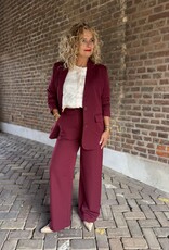 pieces Kamil l.s loose blazer tawny port