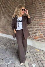 pieces Kamil hw pant hot fudge lgt 32