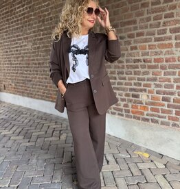pieces Kamil hw pant hot fudge lgt 32