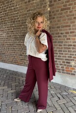 Elina jacquard top egnet