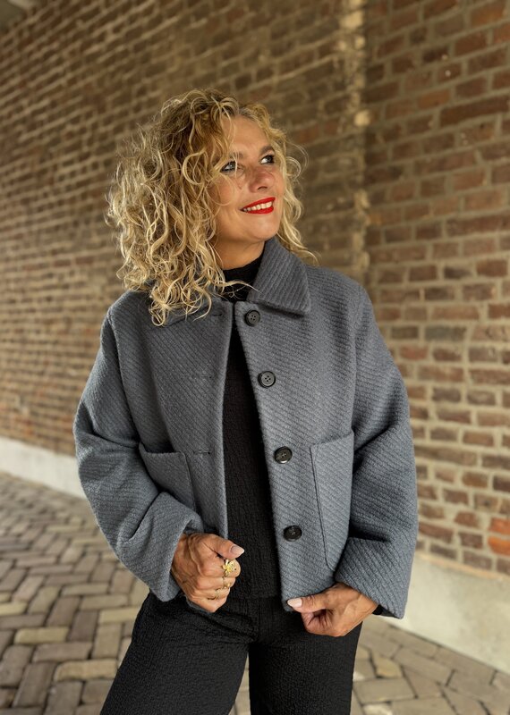 Magnolia wool blend jacket stromy