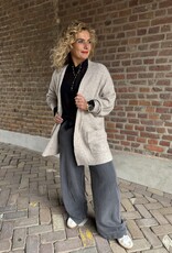 Sandrine life l/s open greige