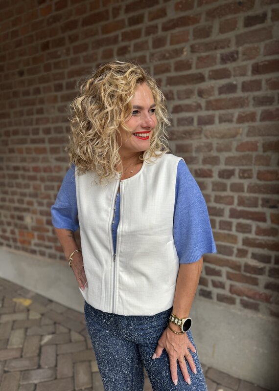 pieces Faleah vest birch