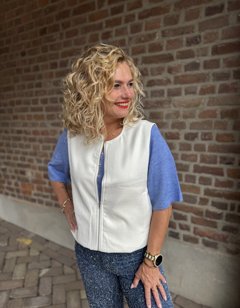 pieces Faleah vest birch