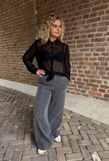 pieces Mio ls shirt black