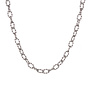ketting twisted wire link zilver