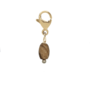 Charm landschap jaspis drum goud