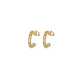 Oorstekers dots goud