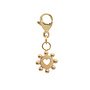 Charm heart dots goud