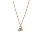 Ketting 7x angeliet goud