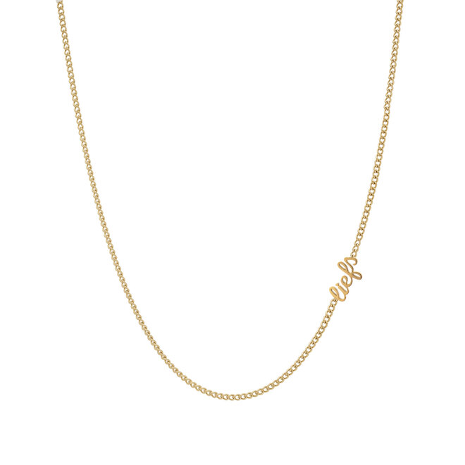 Ketting liefs goud