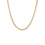 Ketting double oval goud