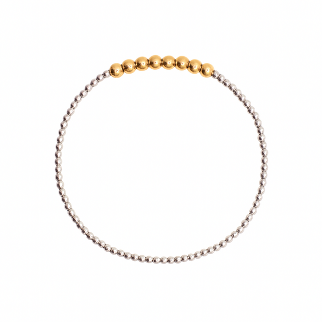 Armband beads bicolor emma medium