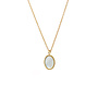 Ketting shell goud