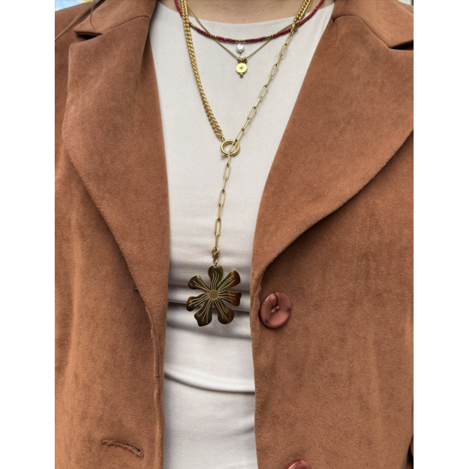 Connector chain goud