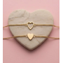 Moeder dochter armbandje goud