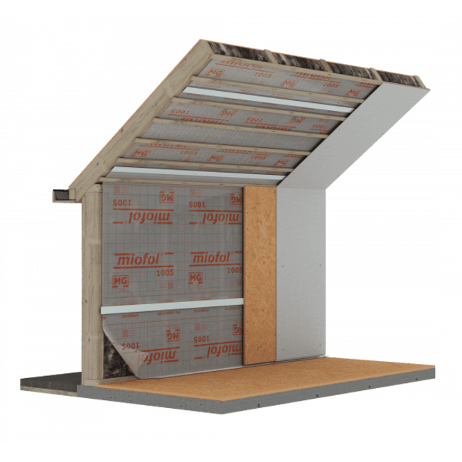 Dampremmende folie Miofol® 100S per m1