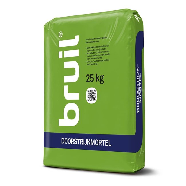 Doorstrijkmortel 25 kg