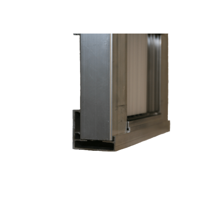 Aluminium Wandfix® zijprofiel