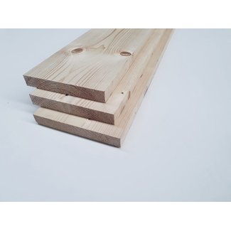 Vuren plank 1,8x14,5 cm