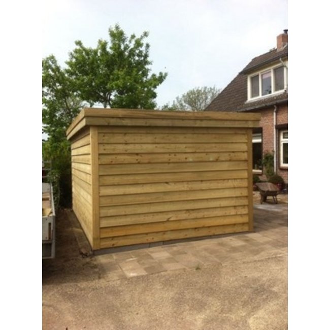 Geïmpregneerd vuren Zweeds rabat planken 1/2.5x18 cm