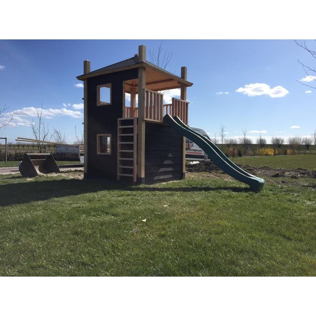 Hooiberg als speeltoestel