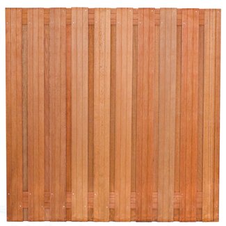 Hardhouten tuinscherm Dronten - 19 planks