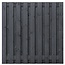 Tuinscherm Koblenz zwart - 180 x 180 cm - 19 planks