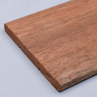 Hardhouten plank 1,6x14,5 cm geschaafd